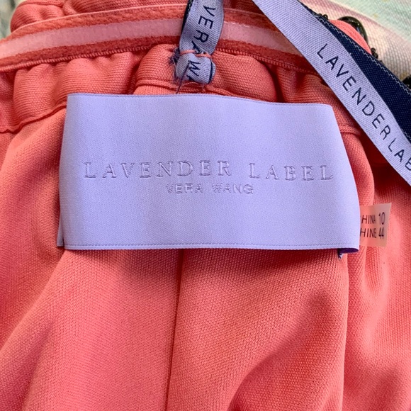 ❤️VERA WANG❤️ NWOT Lavender Strapless Draped Dress - Picture 2 of 8